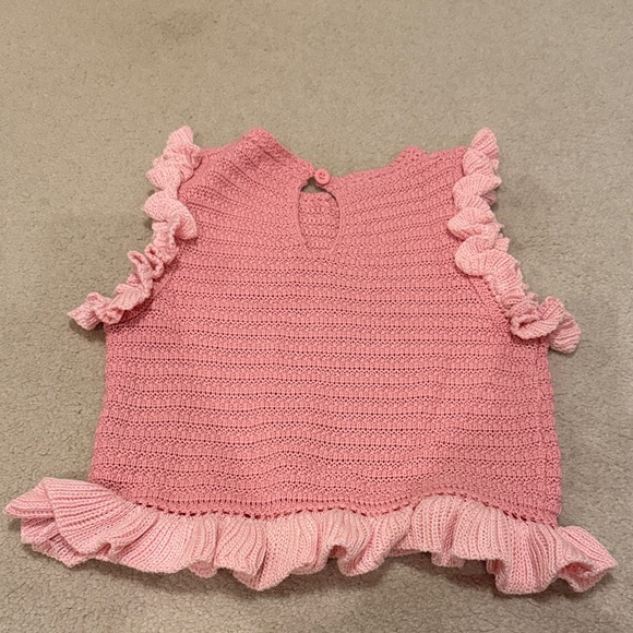 Pink Ruffled Top - Picture 2 of 2